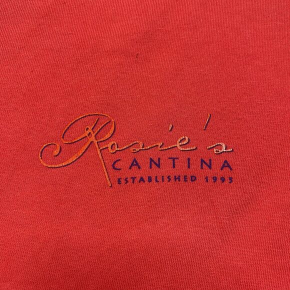 COMFORT COLORS Rosie's Cantina Alabama Fiesta Bright Pink Shirt Large Unisex - Picture 3 of 8